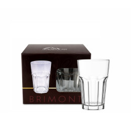 CONJ. DE COPOS BRIMONT ALTO 300ML C/4PÇS MR335